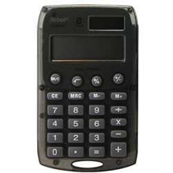 Starlet BK calcolatrice Tasca Calcolatrice di base Grigio - Rebell características