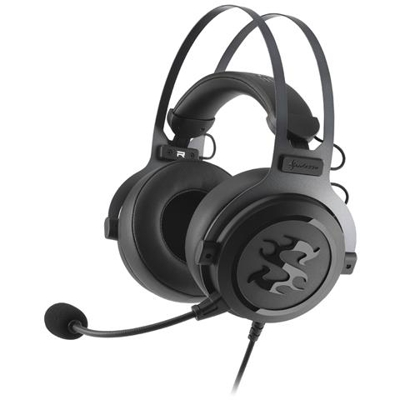 Skiller SGH3 Cuffia Gaming Stereo Padiglione Auricolare Cablato con Microfono Integrato - Nero / Titanio
