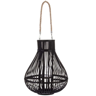 Bizzotto - LANTERNA BELEM NERO C-MANICO H41