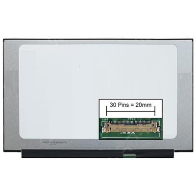 Microscreen Msc156f30-212m Ricambio Per Notebook Display (15,6 Lcd Fhd Matte - 1920x1080 -w / o Metal &bracket - Led Screen, 30pins Bottom Right Connector, No Brackets, Ips - Warranty: 6m)