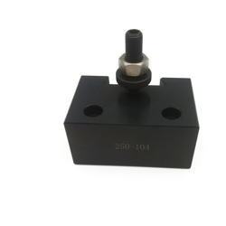 250 Tipo Di Cambio Utensile Cuniform Veloce Toolpost Strumento Di Supporto In Acciaio Resto, 250-104 Portautensili, 5 # - ASUPERMALL en oferta