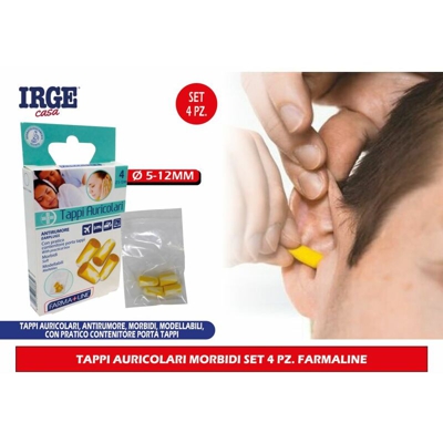 Tappi Auricolari Morbidi Set 4 Pz. Farmaline - BIGHOUSE IT