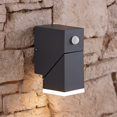 Biard - Ziersdorf Applique da Parete a LED per All'aperto con Sensore di Movimento PIR