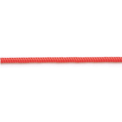 Ibiza uni color doppia treccia 100% poliestere rossa 2 mm 200 metri nautica - TR.EM.