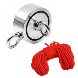 Augienb - Potente metal detector con magnete di recupero da 48 mm 160 kg en oferta