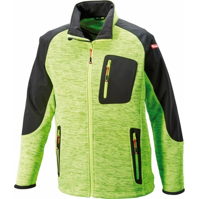 Giacca ,Softshell,Taglia 3Xl,Verde Limone /Nero Fortis