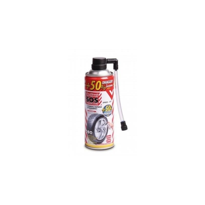 Sos Gonfia E Ripara Gomme Auto Spray Con Tubo E Valvola 450 Ml - BOTTARI