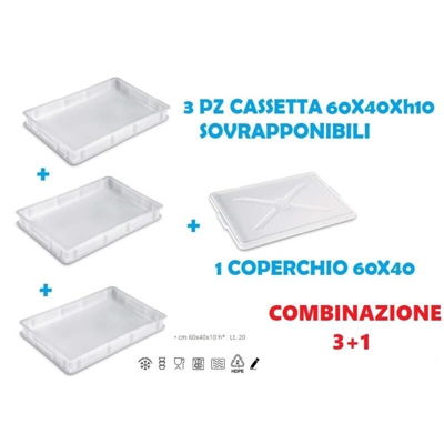 CASSETTA SERVICE FORATA CM.60X40X7h ART.1880HD - BIGHOUSE IT