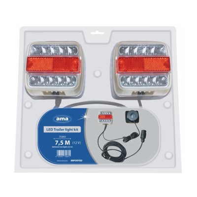 Kit luci per rimorchio Magnetic Led 5 funzioni - LEM SELECT