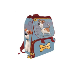 Zaino Cartella Per Scuola Estensibile 40 CM Cane Pets - Vita Da Animali - LGVSHOPPING en oferta