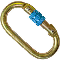 MOSCHETTONE di sicurezza per IMBRACATURA A VITE con ghiera 17 cm MAURER PLUS - MAURER-PLUS en oferta