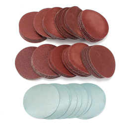 100 pz Set Misto Grit Sand Abrasive Pad Lucidatura 80-3000 3 '75mm Carta Abrasiva - AUGIENB precio