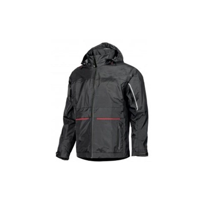 Giacca da lavoro antipioggia U POWER SLIK grey meteorite (M)