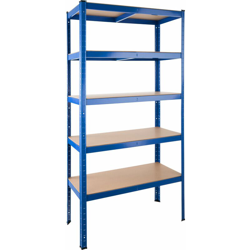 Scaffale da magazzino a 5 piani - scaffali, scaffali metallici, scaffalature - 175 kg - TECTAKE precio