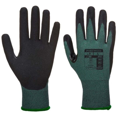 Guanti anti taglio con palmo in nitrile dexsti pro cat 3, misura 9 - Portwest