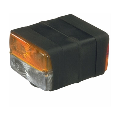 Luce anteriore/posteriore a 3 posizioni 120x80 mm - LEM SELECT