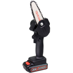 Sega elettrica piccola ricaricabile 500W nera una carica e una carica - ASUPERMALL precio