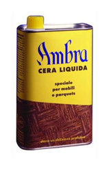 Cera Ambra Per Legno Ambrosoli Liquida Gialla Lt. 1 conf. 6Pz precio