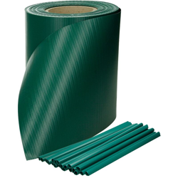 Recinzione frangivento da giardino PVC 65 m x 19 cm verde resistente vento aqua - ECD GERMANY en oferta