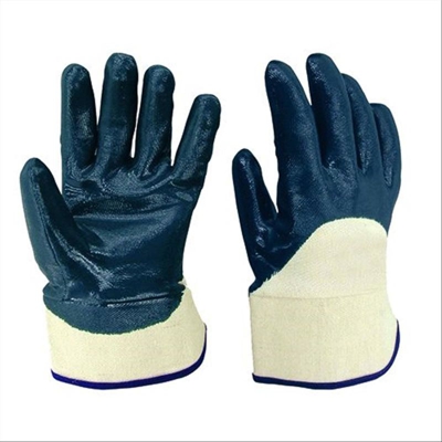 Guanti anti-taglio/olio nbr blu - NERI