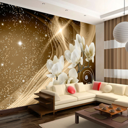 Artgeist - Fotomurale - Golden Milky Way - 350x245 en oferta