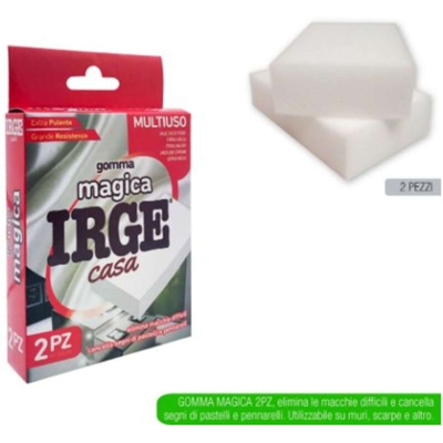 Gomma Magica Set 2 Pz. Cm.16X6X2,5 Irge - BIGHOUSE IT