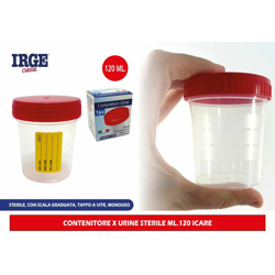 Contenitore X Urine Sterile Ml.120 Icare - BIGHOUSE IT en oferta
