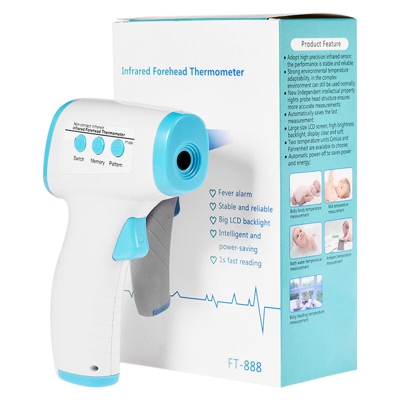 Termometro a infrarossi senza contatto senza batteria - ASUPERMALL