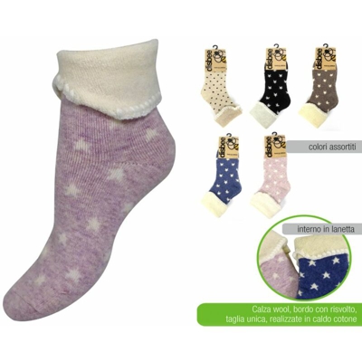 Calza Donna Lana Stelle - BIGHOUSE IT