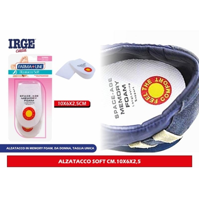 Alzatacco Soft Cm.10X6X2,5 - BIGHOUSE IT