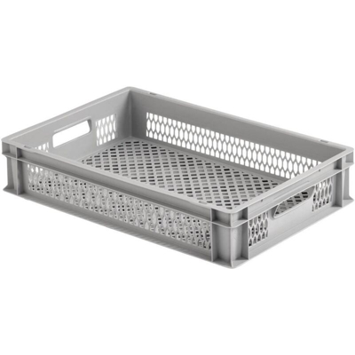 Alutec 75050 Scatola in plastica sbarrata (L x A x P) 600 x 120 x 400 mm Grigio 1 pz.