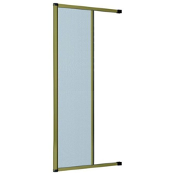 Vigor Blinky - Kit 2 Zanzariere Alluminio Sottili Orizzontale Bronzato Cm.140X250 en oferta