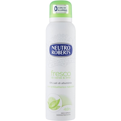 Roberts Deodorante Spray Fresco Tè Verde E Lime 150Ml - NEUTRO ROBERTS