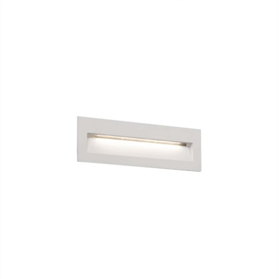 Faro - NAT Lámpara empotrable blanco para exterior IP65
