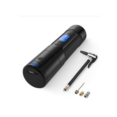 Compressore d'aria elettrico Pompa d'aria Compressore pneumatico Display LCD Lampada a LED - AUGIENB