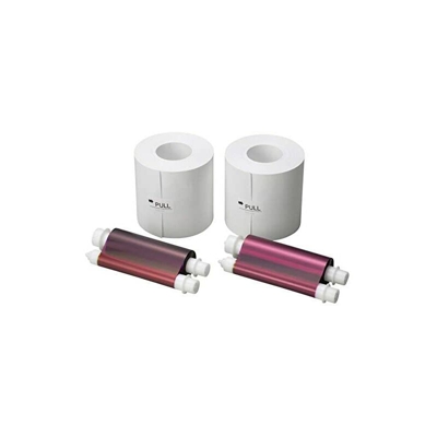 Mitsubishi CK-D720 - Set con cartuccia d'inchiostro a sublimazione di colore e rotolo di carta