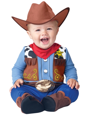 Costume cowboy per bebè - Classico