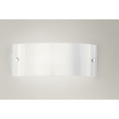 APPLIQUE VETRO BIANCO E27 MICHELA A/P FMIAB1 - G.e.a.luce