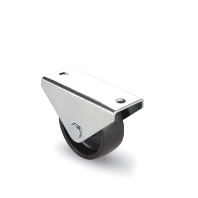 Supporto Fisso Zincato Ruota 25 mm Diametro - ALDO VALSECCHI S.P.A.