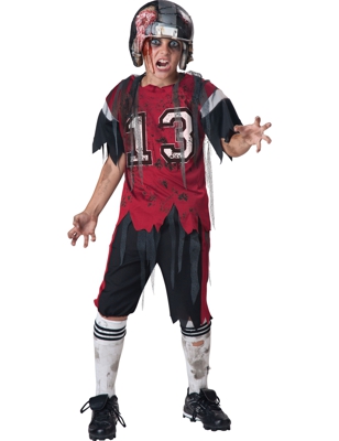 Travestimento bambino zombie football