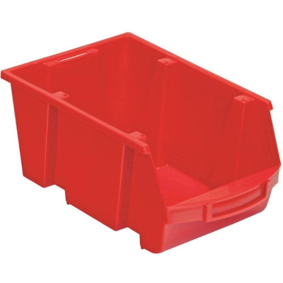 VISO SPACY4R Cassetta impilabile da magazzino (L x A x P) 215 x 150 x 335 mm Rosso 1 pz.