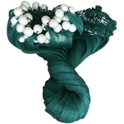 Augienb - Rete da trappola in nylon a rete a sciabola grande 3x20 m 20 mm rete da pesca galleggiante características