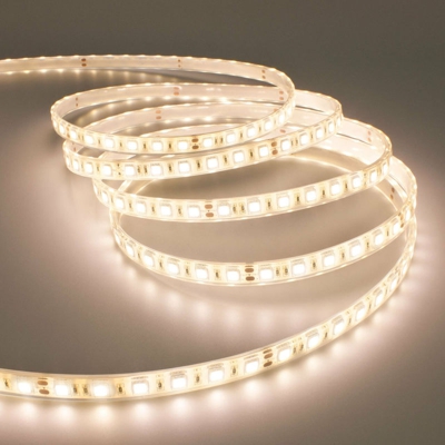 Driwei - Striscia strip led smd 5050 flessibile 5m adesiva luce bianca naturale ip65