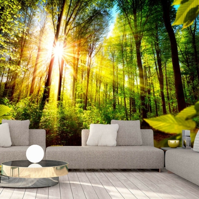 Artgeist - Fotomurale - Forest Hideout - 400x280