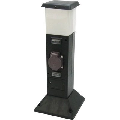 Lampada da terra per esterni Heitronic Shanghai 35112 E14 Potenza: 15 W