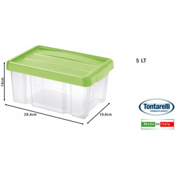 Storage Box Cm.20X30 Cop/Scatto Verde Acido - BIGHOUSE IT en oferta