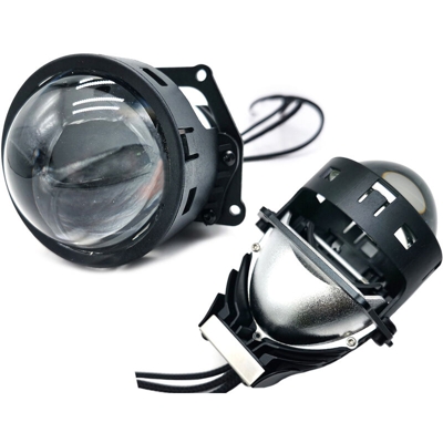 LEDLUX FS3055 Kit Lenticolare Full Led Proiettore Bi-Led 3 Pollici 45W Universale Retrofit Compatibile Hella 5 - CARALL