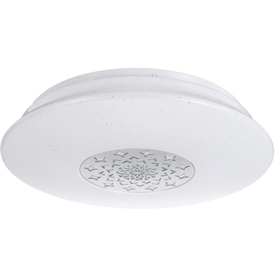 Augienb - Lampadario RGB da 60W con telecomando Plafoniera a LED Lampada musicale bluetooth 30cm