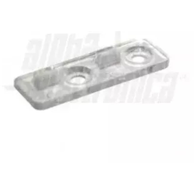 Staffa Fissaggio Profilo Copertura Tonda (E) - ALPHA ELETTRONICA