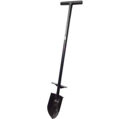 Space-shop-metal Detector - Vanga in Acciaio a 'T' Gladius Black Ada Metal Detector Affilata Seghettata - SPACE-SHOP - METAL DETECTOR